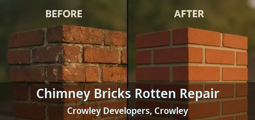 Chimney Bricks Rotten Repair Crowley Developers, Crowley - TX