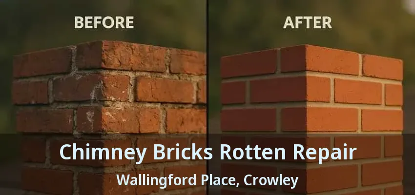 Chimney Bricks Rotten Repair Wallingford Place, Crowley - TX