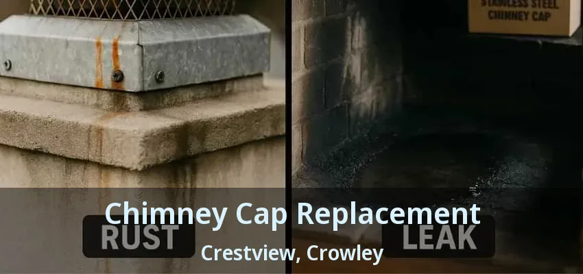 Chimney Cap Replacement Crestview, Crowley - TX