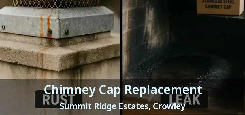 Chimney Cap Replacement Summit Ridge Estates, Crowley - TX