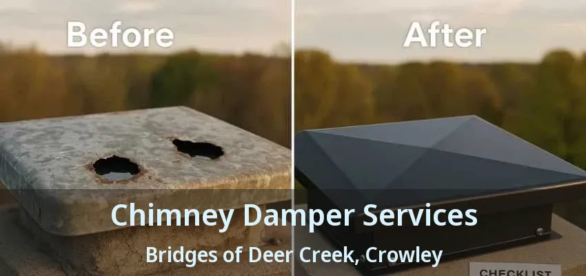 Chimney Damper Services Bridges of Deer Creek, Crowley - TX