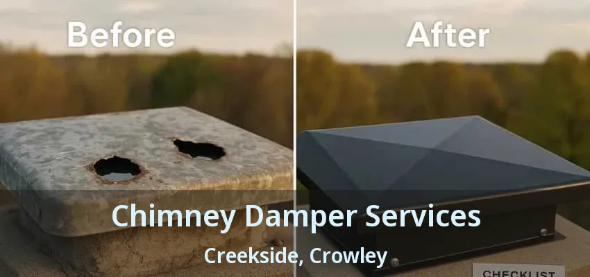 Chimney Damper Services Creekside, Crowley - TX