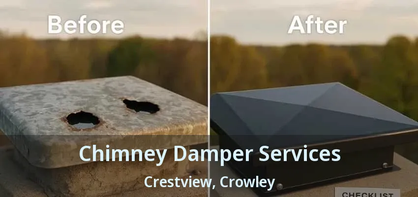 Chimney Damper Services Crestview, Crowley - TX