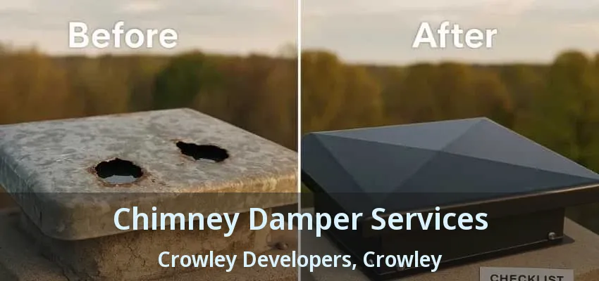 Chimney Damper Services Crowley Developers, Crowley - TX