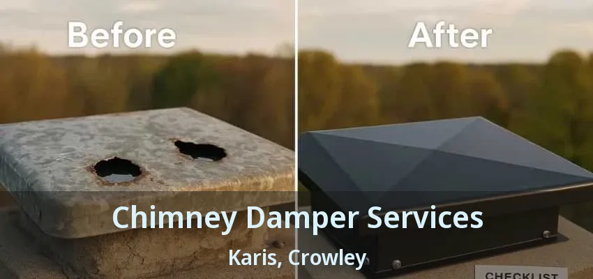 Chimney Damper Services Karis, Crowley - TX