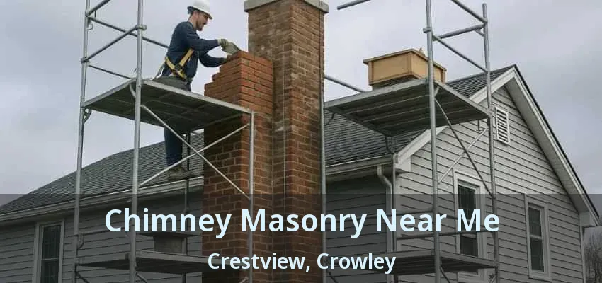 Chimney Masonry Near Me Crestview, Crowley - TX