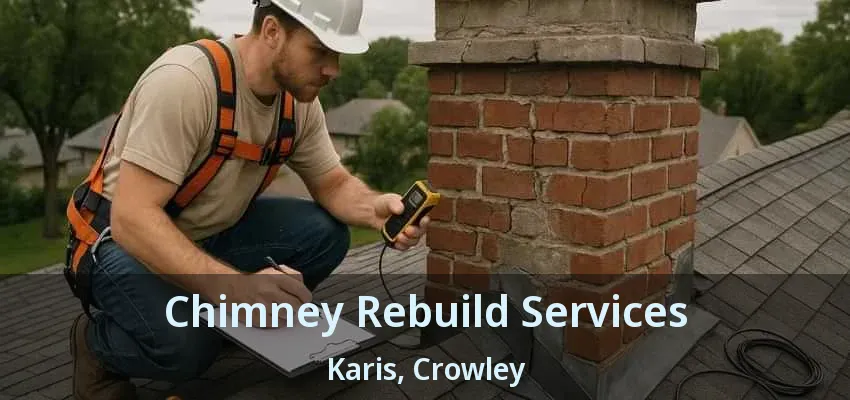 Chimney Rebuild Services Karis, Crowley - TX