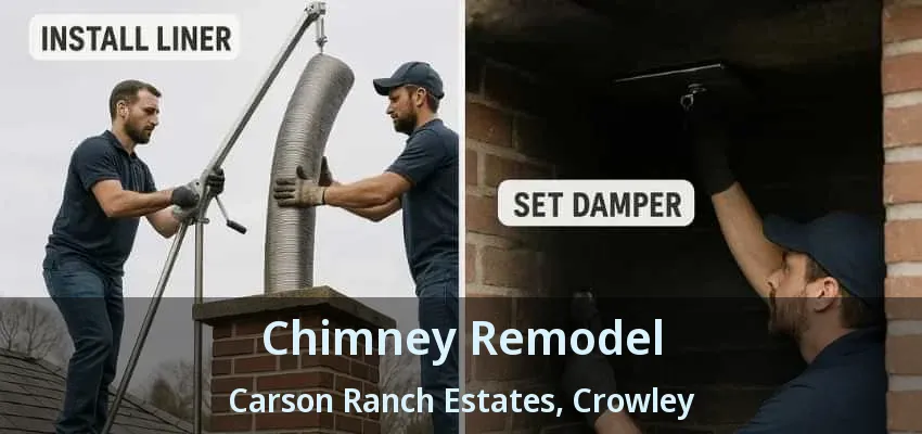 Chimney Remodel Carson Ranch Estates, Crowley - TX