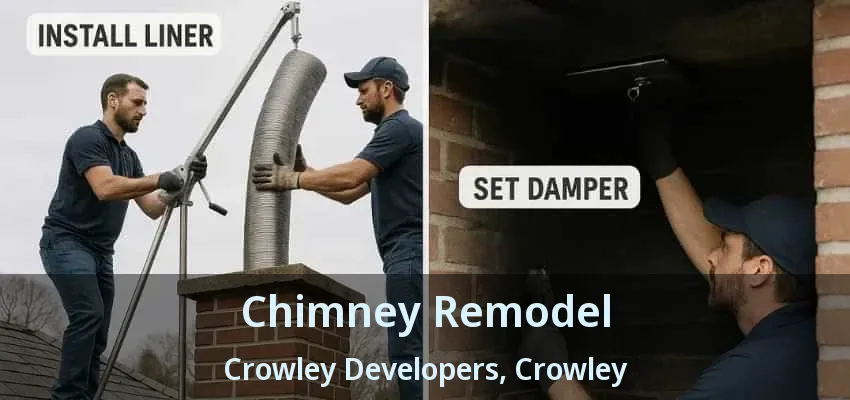 Chimney Remodel Crowley Developers, Crowley - TX