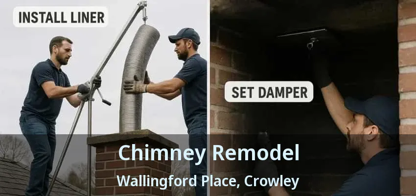 Chimney Remodel Wallingford Place, Crowley - TX