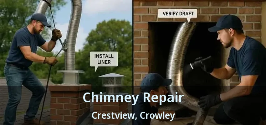 Chimney Repair Crestview, Crowley - TX