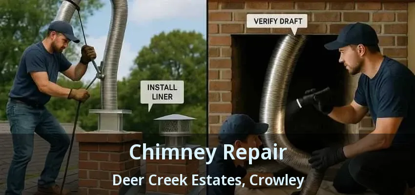 Chimney Repair Deer Creek Estates, Crowley - TX