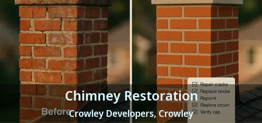 Chimney Restoration Crowley Developers, Crowley - TX