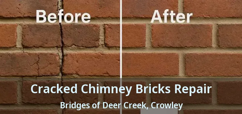 Cracked Chimney Bricks Repair Bridges of Deer Creek, Crowley - TX