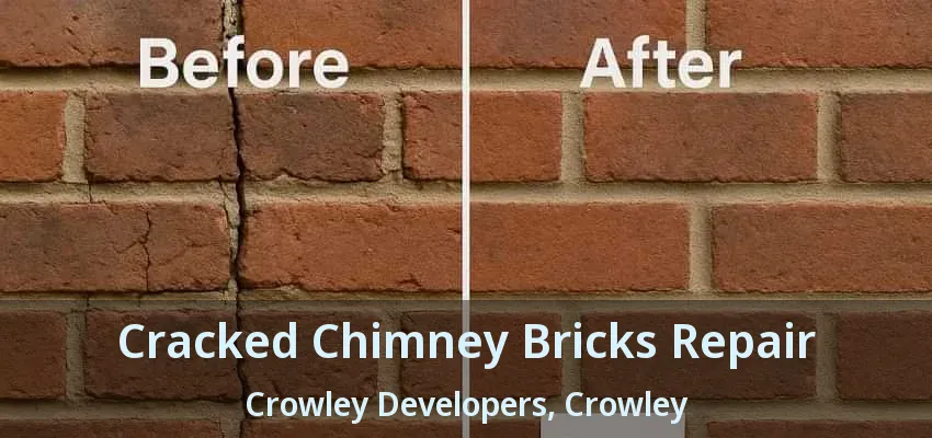 Cracked Chimney Bricks Repair Crowley Developers, Crowley - TX