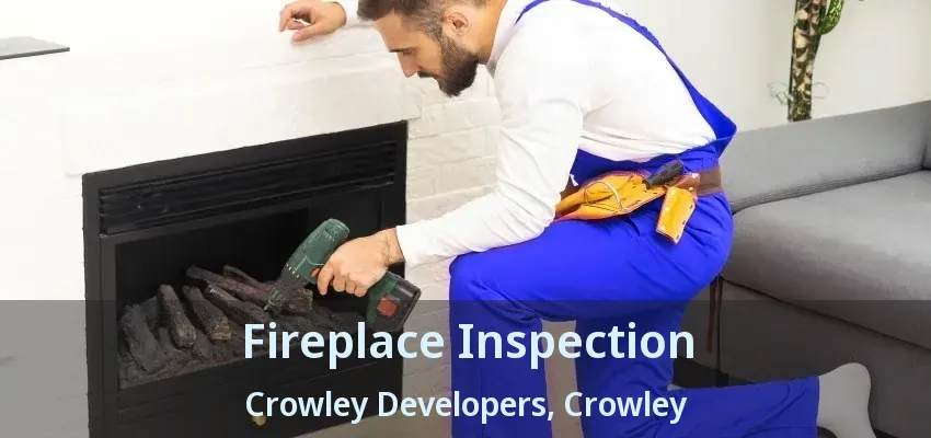Fireplace Inspection Crowley Developers, Crowley - TX