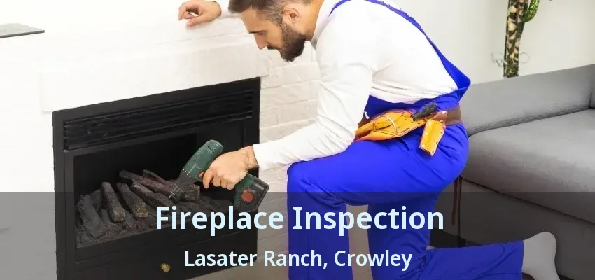 Fireplace Inspection Lasater Ranch, Crowley - TX