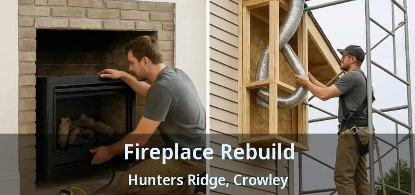 Fireplace Rebuild Hunters Ridge, Crowley - TX