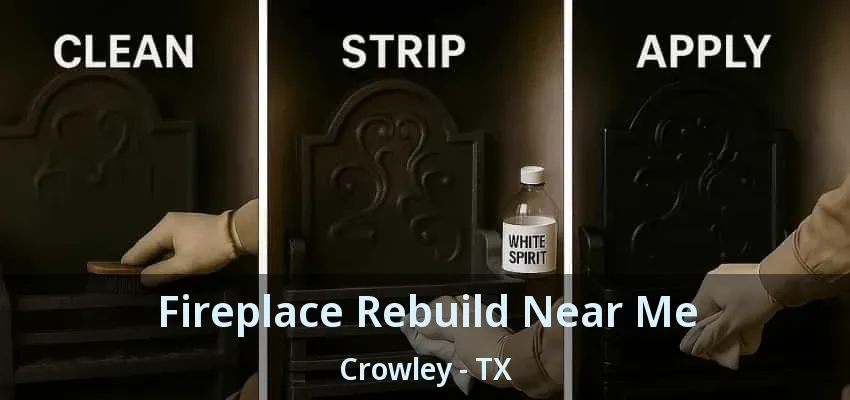 Fireplace Rebuild Near Me Crowley - TX