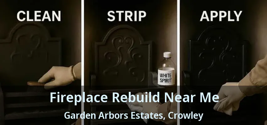 Fireplace Rebuild Near Me Garden Arbors Estates, Crowley - TX