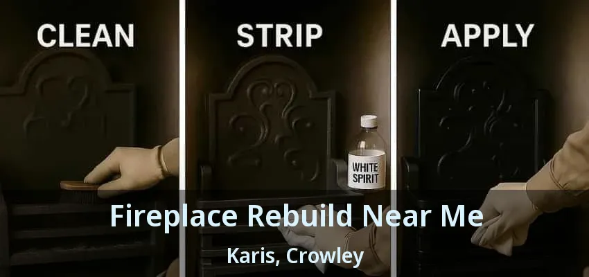 Fireplace Rebuild Near Me Karis, Crowley - TX