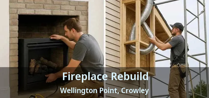 Fireplace Rebuild Wellington Point, Crowley - TX