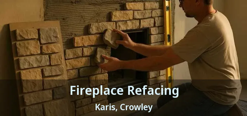 Fireplace Refacing Karis, Crowley - TX