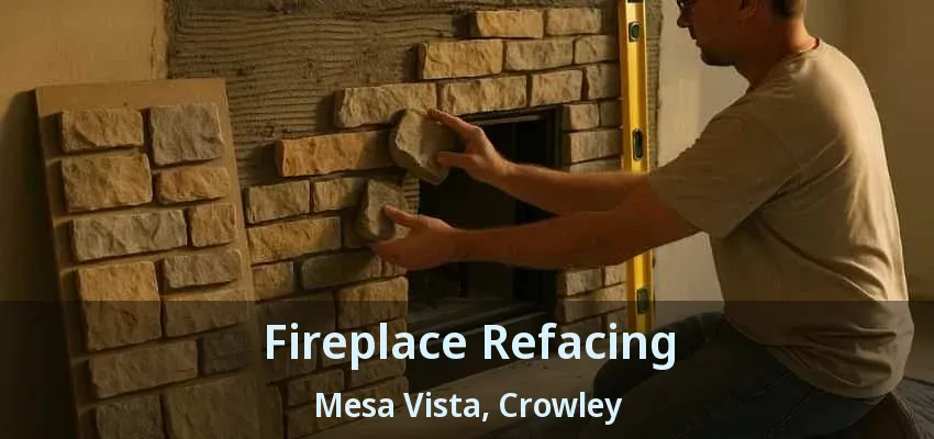Fireplace Refacing Mesa Vista, Crowley - TX