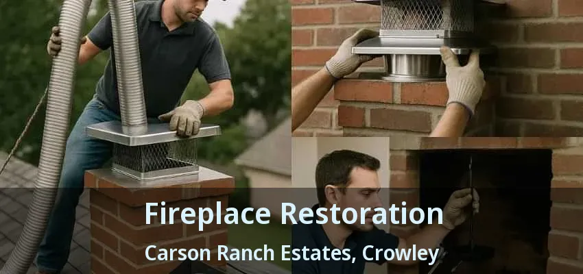 Fireplace Restoration Carson Ranch Estates, Crowley - TX