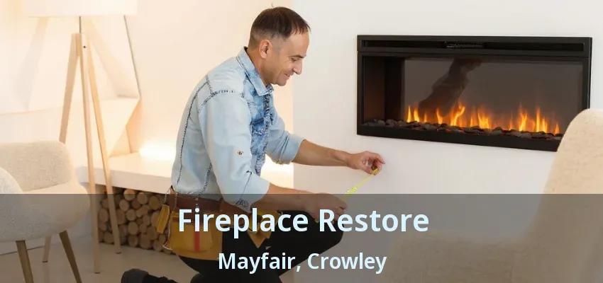 Fireplace Restore Mayfair, Crowley - TX
