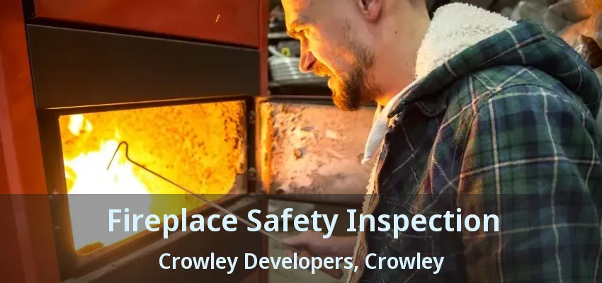 Fireplace Safety Inspection Crowley Developers, Crowley - TX
