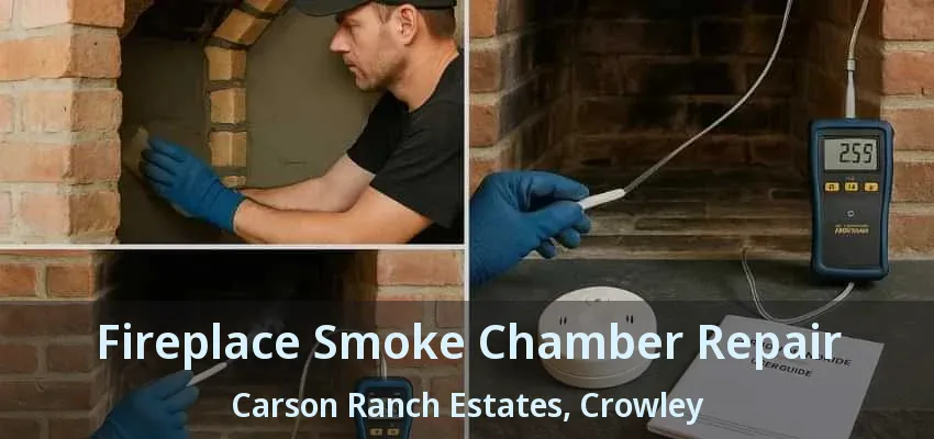 Fireplace Smoke Chamber Repair Carson Ranch Estates, Crowley - TX