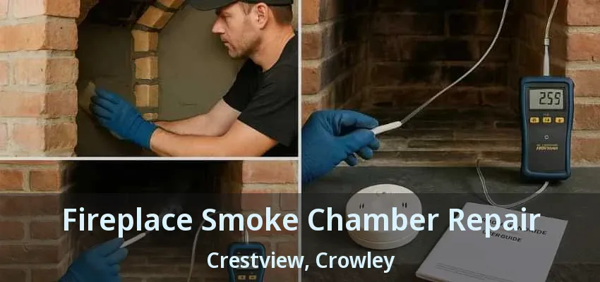 Fireplace Smoke Chamber Repair Crestview, Crowley - TX