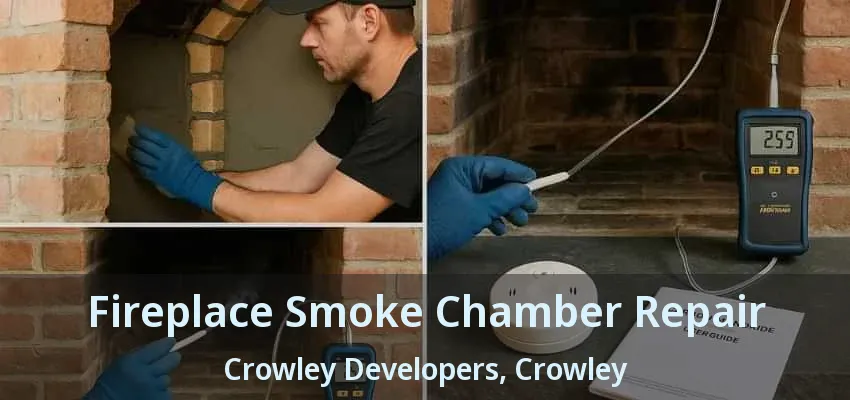 Fireplace Smoke Chamber Repair Crowley Developers, Crowley - TX