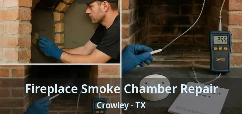 Fireplace Smoke Chamber Repair Crowley - TX