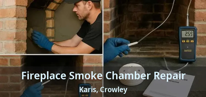 Fireplace Smoke Chamber Repair Karis, Crowley - TX