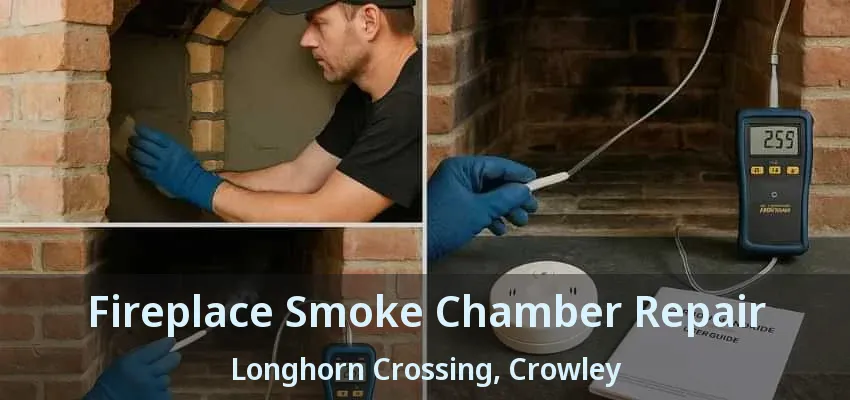 Fireplace Smoke Chamber Repair Longhorn Crossing, Crowley - TX