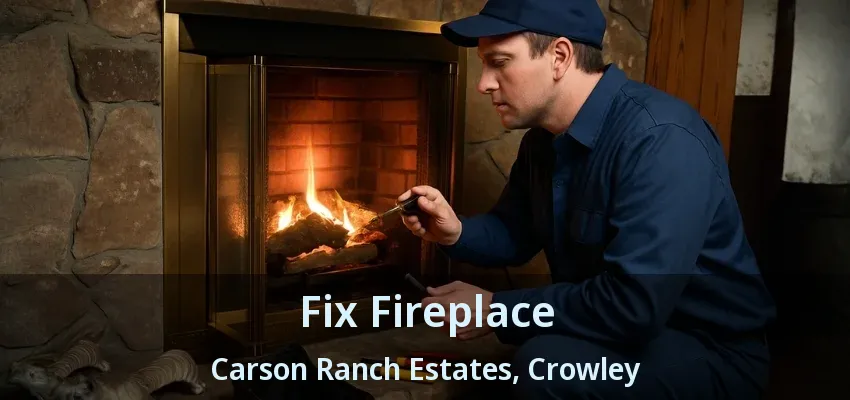 Fix Fireplace Carson Ranch Estates, Crowley - TX