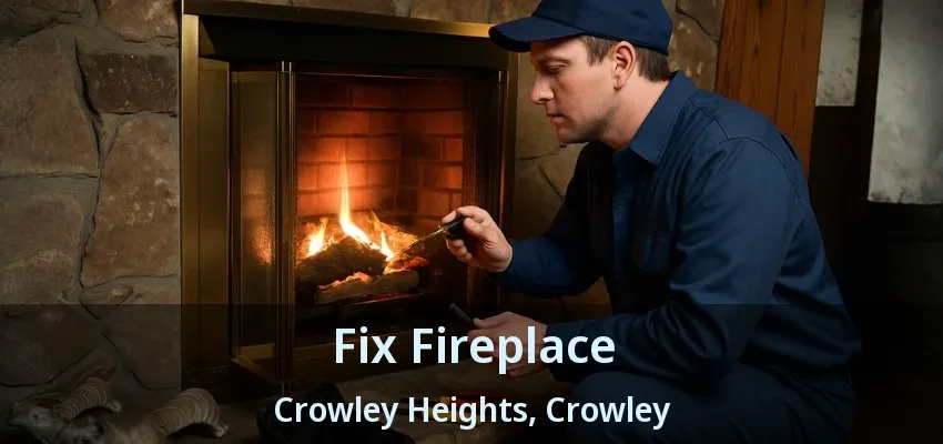 Fix Fireplace Crowley Heights, Crowley - TX