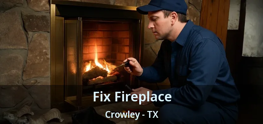 Fix Fireplace Crowley - TX