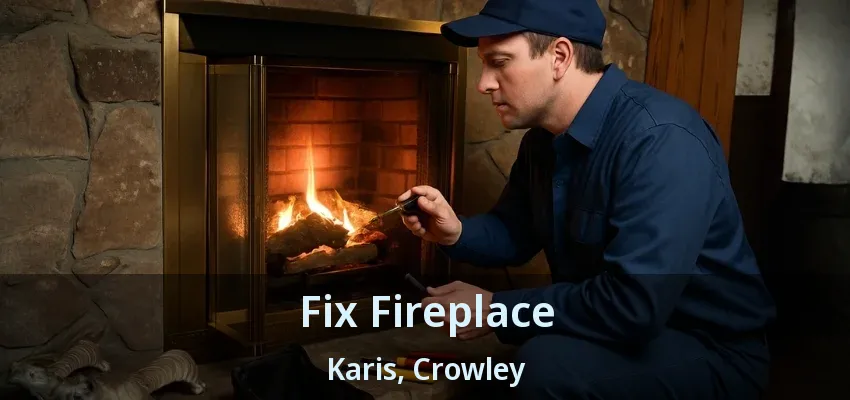 Fix Fireplace Karis, Crowley - TX