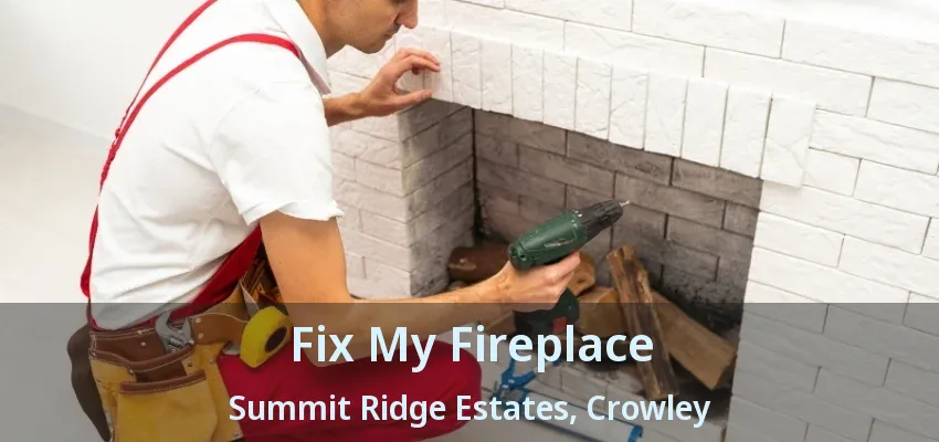 Fix My Fireplace Summit Ridge Estates, Crowley - TX