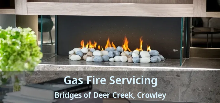 Gas Fire Servicing Bridges of Deer Creek, Crowley - TX