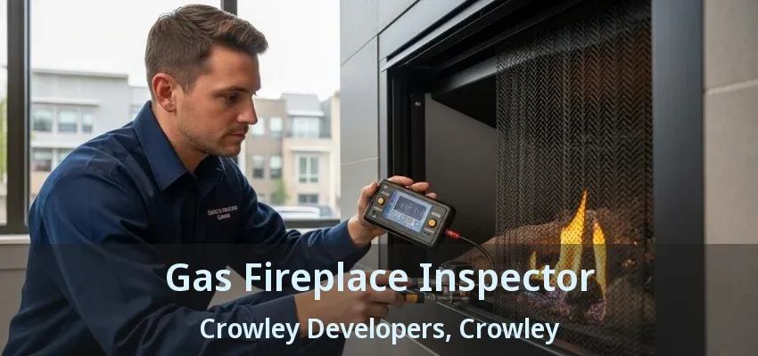 Gas Fireplace Inspector Crowley Developers, Crowley - TX