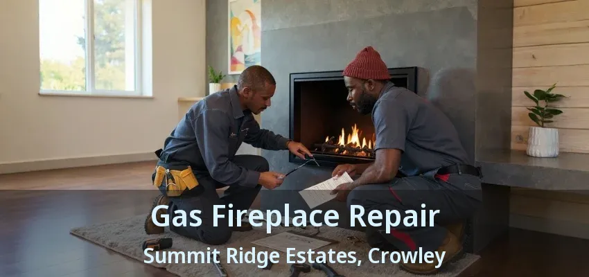 Gas Fireplace Repair Summit Ridge Estates, Crowley - TX