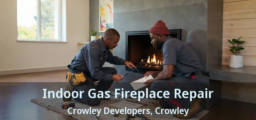 Indoor Gas Fireplace Repair Crowley Developers, Crowley - TX