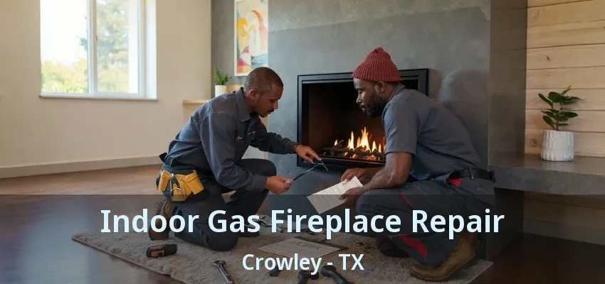 Indoor Gas Fireplace Repair Crowley - TX