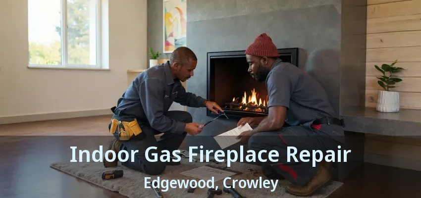 Indoor Gas Fireplace Repair Edgewood, Crowley - TX