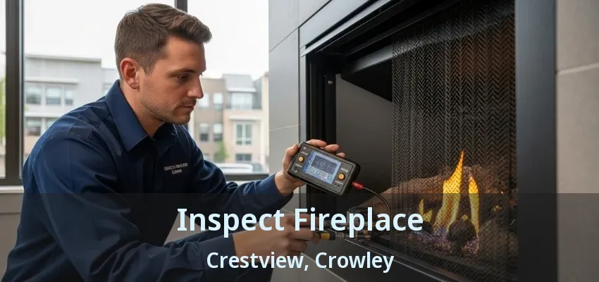 Inspect Fireplace Crestview, Crowley - TX