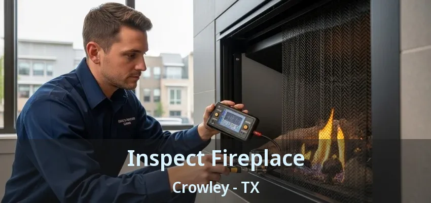 Inspect Fireplace Crowley - TX